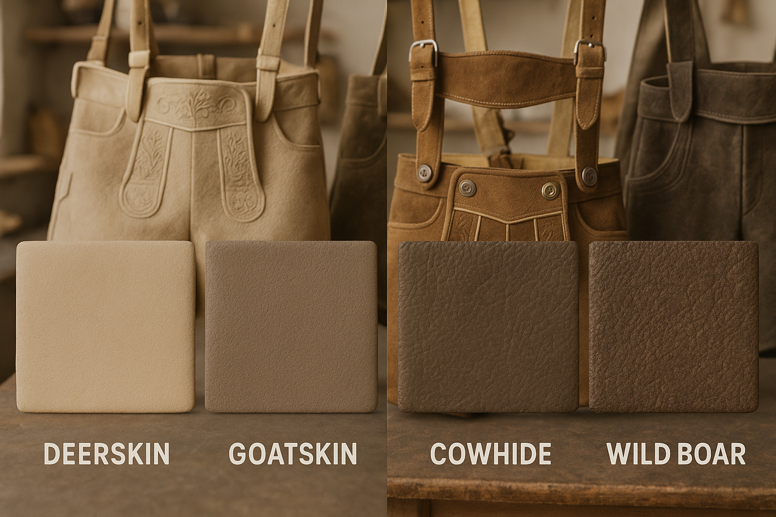 What Are Lederhosen Made From? Leather Types Explained