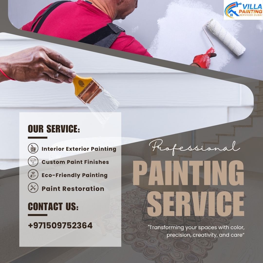 Professional Painting Services in Dubai – Transform Your Space with Expert Finish