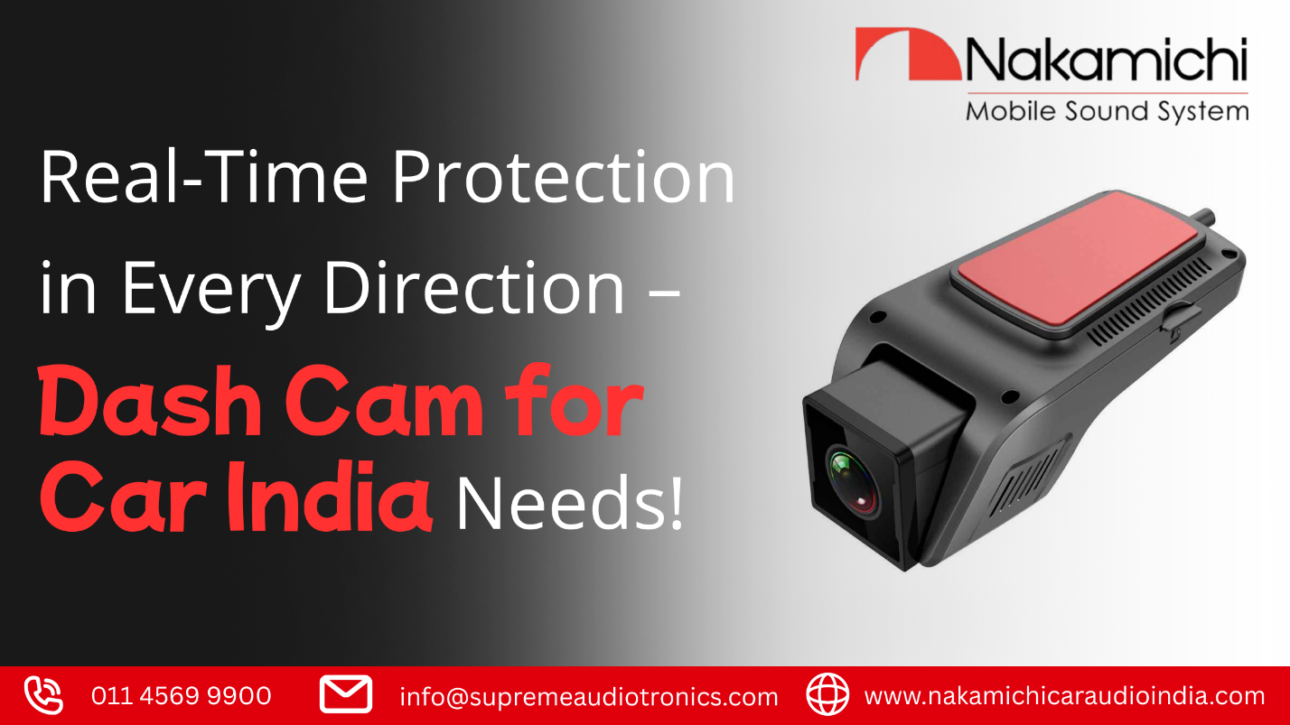 Real-Time Protection in Every Direction – Dash Cam for Car India Needs!