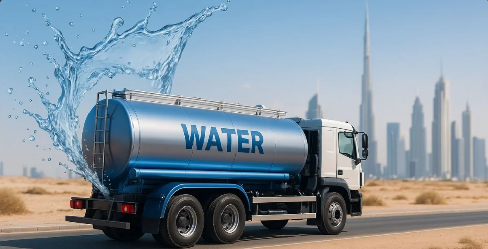 water supply tanker