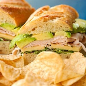 Cravings with a Flavorful Turkey Sandwich & Chips in North Lauderdale FL