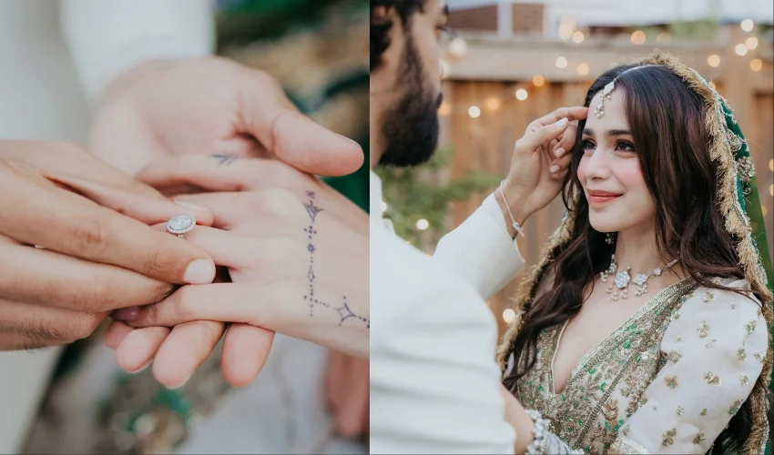Aima Baig’s Wedding Dress