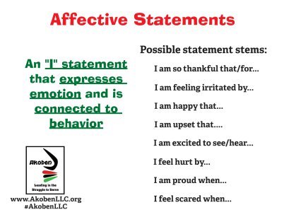 effective statement