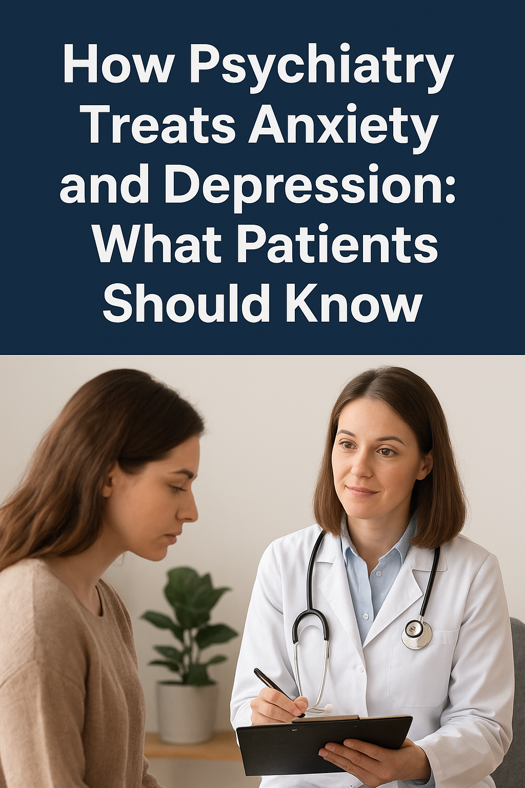 How Psychiatry Treats Anxiety and Depression: What Patients Should Know